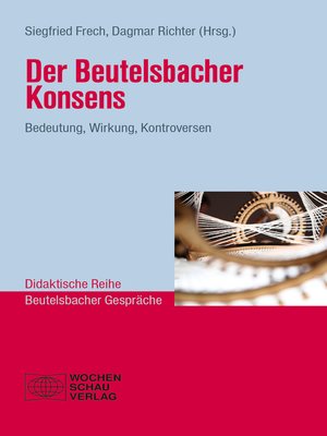 cover image of Der Beutelsbacher Konsens